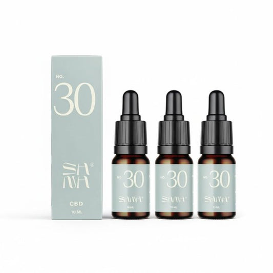 3 stk. 30% CBD Olie Premium 3000mg CBD - 10ml