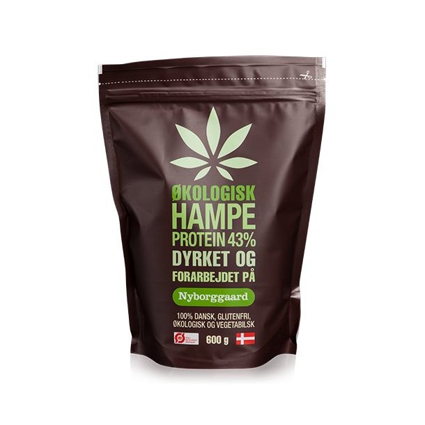 Dansk Hampeprotein 43% Ø